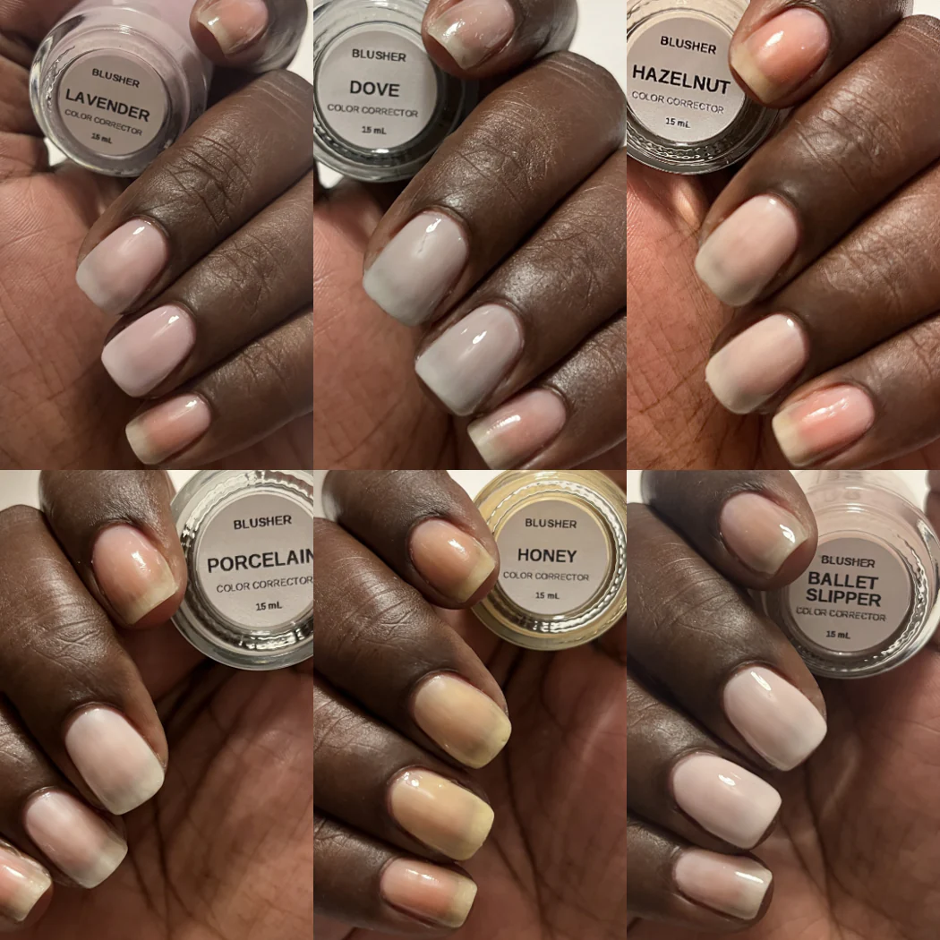 BLUSHERS colour correcting polish: Ballet Slipper - Image 4