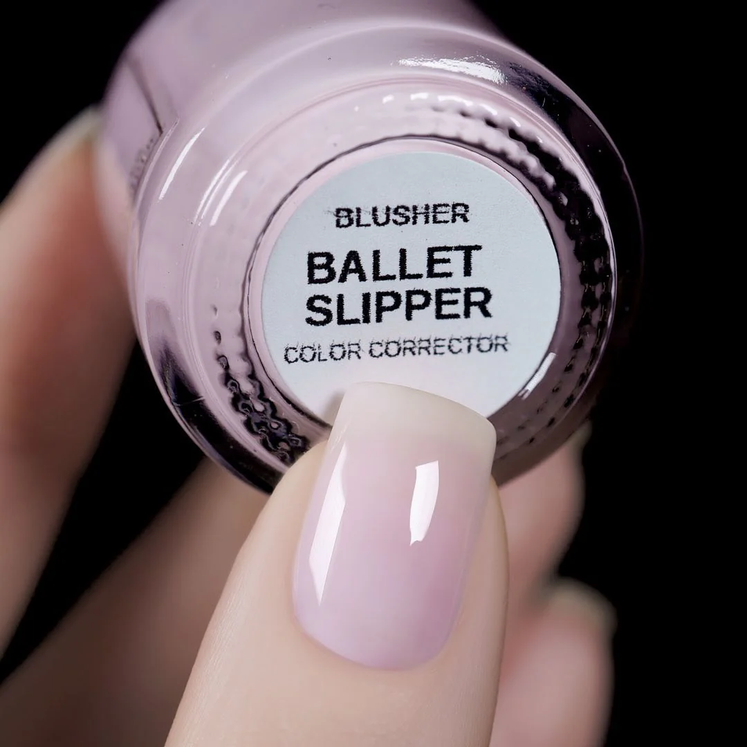 BLUSHERS colour correcting polish: Ballet Slipper - Image 6