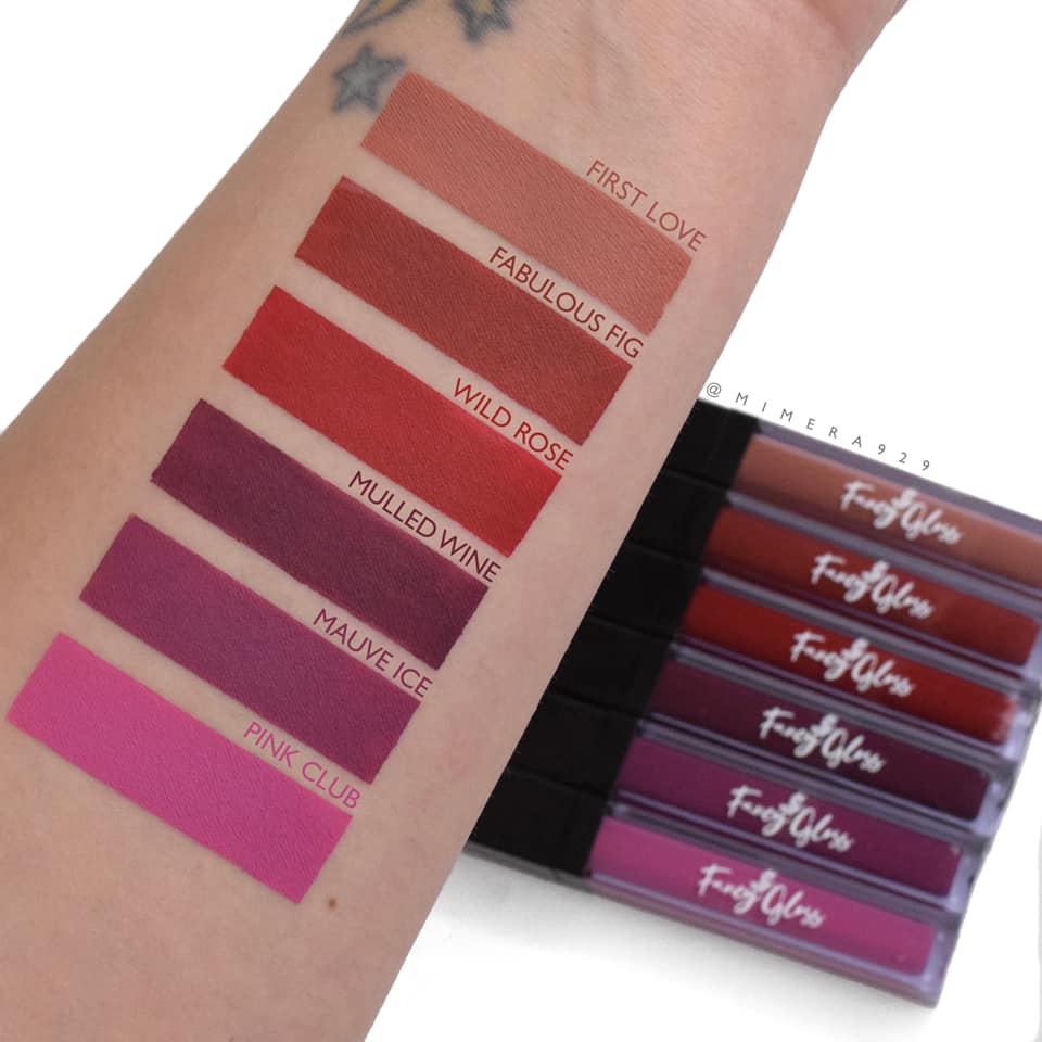 Fancy Gloss Smudge Proof Matte Liquid Lipsticks - First Love - Image 4