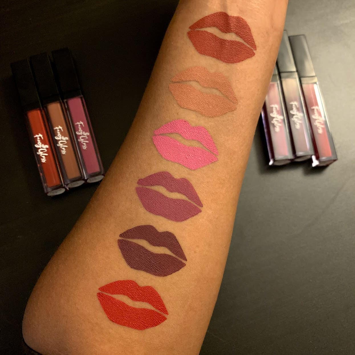 Fancy Gloss Smudge Proof Matte Liquid Lipsticks - First Love - Image 6