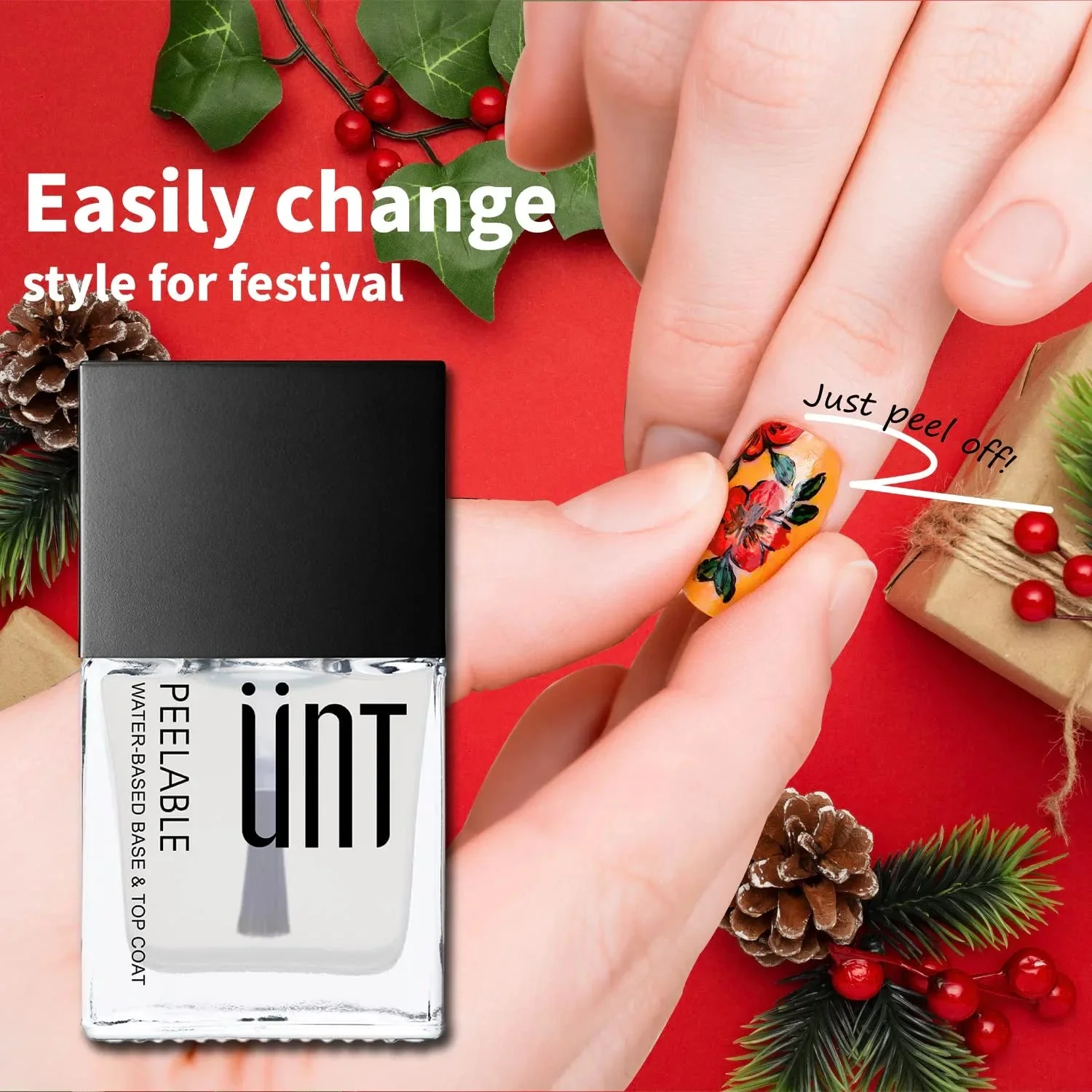 Fantasy Peel Off Base & Top Coat - Image 4