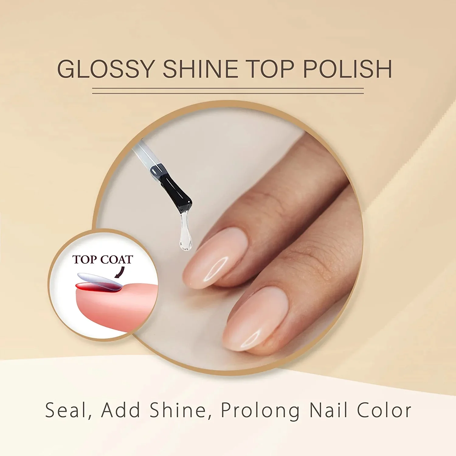 Fantasy Peel Off Base & Top Coat - Image 5